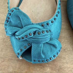 Frye Maya Vintage Stud Sling Heels